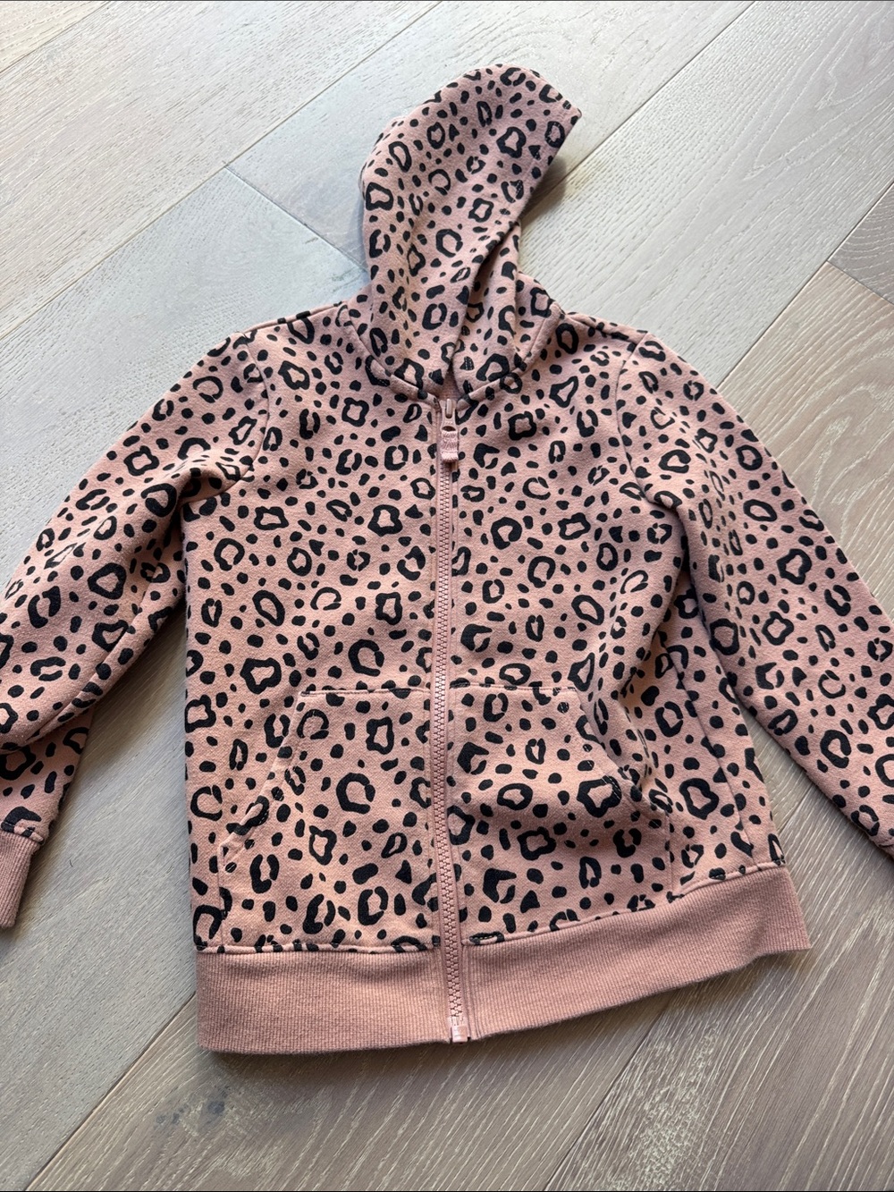 Cat & Jack Leopard Zip Hoodie